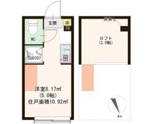 ミルフォード上鷺宮の間取り画像