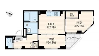 ブルーミア駒込の間取り画像