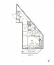 ベルシード門前仲町IIの間取り画像