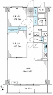 センチュリー鴻巣第三の間取り画像