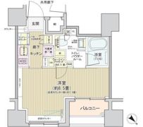 アネーロ銀座の間取り画像