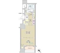 アネーロ銀座の間取り画像