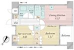 アクティ東仲通りの間取り画像