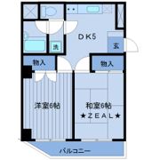 レジデンス星野の間取り画像