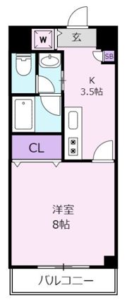 スリーベルマンションIの間取り画像