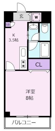 スリーベルマンションIの間取り画像