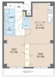 レオーネ秋葉原の間取り画像