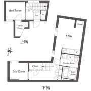 PASEO SANGENJAYA EAST WESTの間取り画像