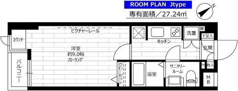 ステージファースト用賀Ⅱの間取り画像