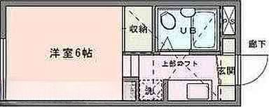 ジュネパレス門井ⅡA棟の間取り画像
