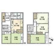 緑戸建の間取り画像