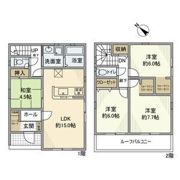 門井町戸建の間取り画像