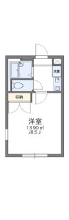 レオパレスBonheurの間取り画像