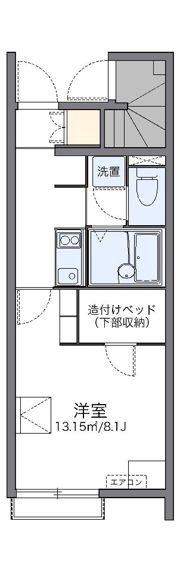 レオネクストメルベーユ川島の間取り画像