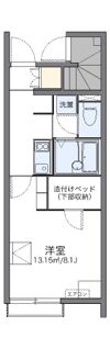 レオネクストメルベーユ川島の間取り画像