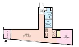 モンクレ桜新町の間取り画像