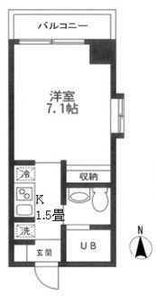 KDXレジデンス御徒町の間取り画像