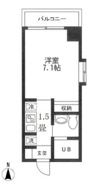 KDXレジデンス御徒町の間取り画像