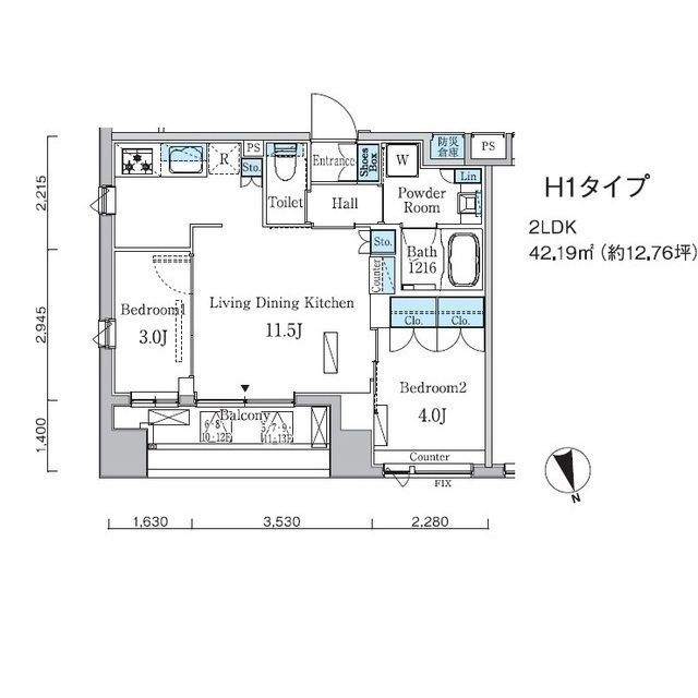 間取図