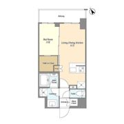 グランカーサ横濱石川町の間取り画像