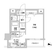 ドミール青柳の間取り画像