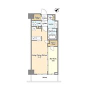 市谷台町坂フロントの間取り画像