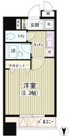 アクアコートの間取り画像
