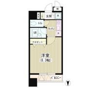 アクアコートの間取り画像