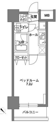 KDX岩本町レジデンスの間取り画像