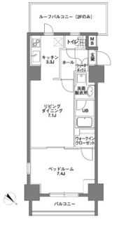 KDX岩本町レジデンスの間取り画像