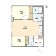 ウェルスクエア祖師ヶ谷大蔵の間取り画像