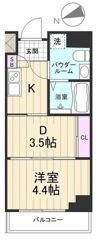 AZEST上板橋Ⅲの間取り画像