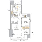 リビオメゾン東池袋の間取り画像