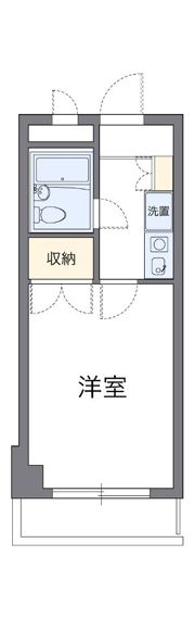 レオパレスRXコスモMの間取り画像