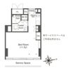 ウエリスアーバン品川タワーの間取り画像