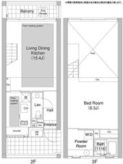 エルスタンザ代官山の間取り画像