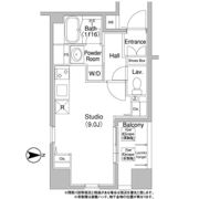 コンフォリア銀座EASTの間取り画像
