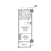 コンフォリア新宿イーストサイドタワーの間取り画像