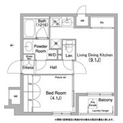 コンフォリア目黒長者丸の間取り画像