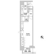 コンフォリア北参道の間取り画像