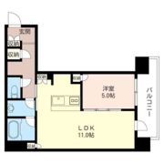 オーキッドレジデンス品川の間取り画像