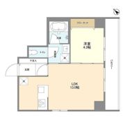 ウェルスクエア中目黒の間取り画像