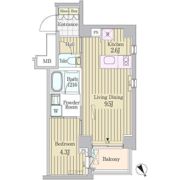ガーデン原宿の間取り画像