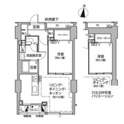 東雲キャナルコートCODAN11号棟の間取り画像