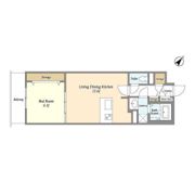 BLESS北新宿の間取り画像