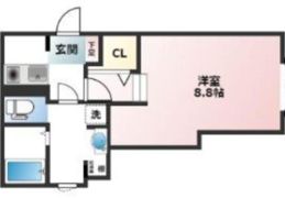 FABRIC武蔵新田の間取り画像