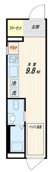 Fullea神楽坂の間取り画像