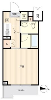 ルーブル笹塚弐番館の間取り画像