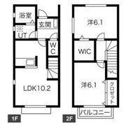 クレール栗崎の間取り画像