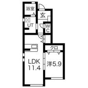 CuOre(クオーレ)の間取り画像